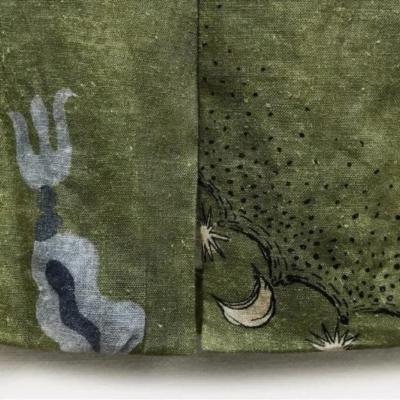 Zara Limited Edition Linen ZW Collection printed asymmetric dress - Picture 12 of 14